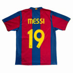 Barcelona Domicile 07/08 - Messi 19