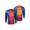 Barcelona Domicile 12/13 - Messi 10 - Manches Longues