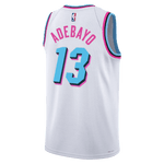 NBA Miami Heat Bam Adebayo Nike Edition - Blanc