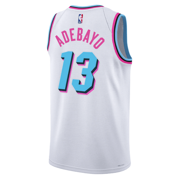 NBA Miami Heat Bam Adebayo Nike Edition - Blanc