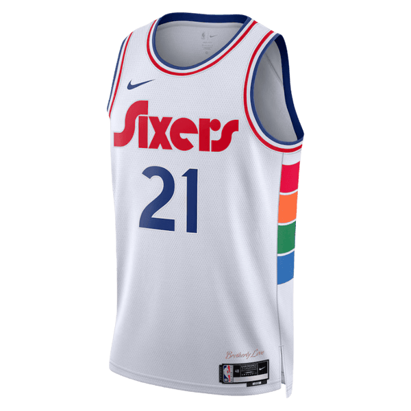 Nike City Edition Swingman Philadelphia 76ers 2024 - Blanc
