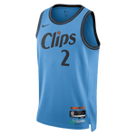Nike City Edition LA Clippers 2024 - Bleu