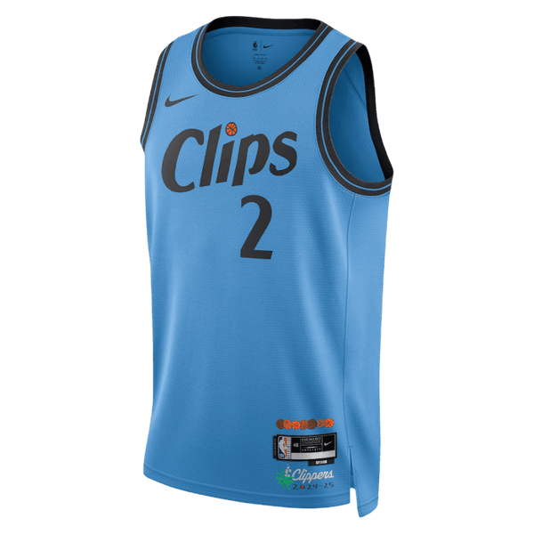 Nike City Edition LA Clippers 2024 - Bleu