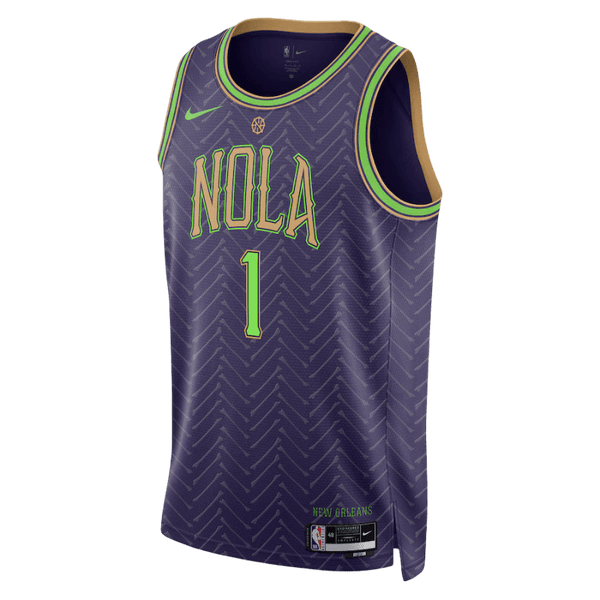 New Orleans Pelicans Nike City Edition 2024 - Violet