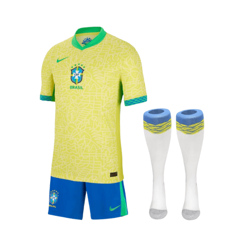 Kit enfant - Brésil Domicile 24/25 - Copa América 2024