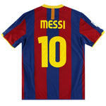 Barcelona Domicile 10/11 - Messi 10