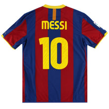 Barcelona Domicile 10/11 - Messi 10