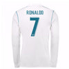 Real Madrid Domicile 17/18 - Manche Longue - Ronaldo 7