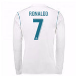 Real Madrid Domicile 17/18 - Manche Longue - Ronaldo 7