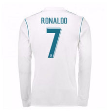 Real Madrid Domicile 17/18 - Manche Longue - Ronaldo 7