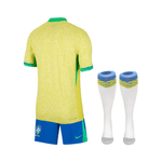 Kit enfant - Brésil Domicile 24/25 - Copa América 2024