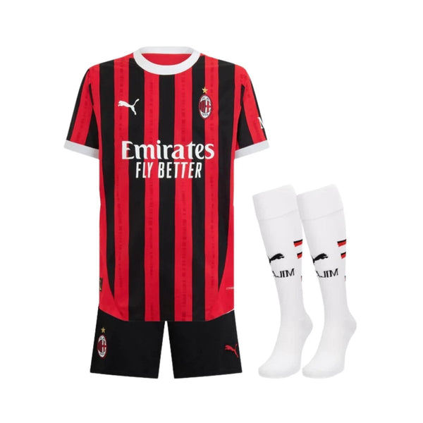 Ensemble pour Enfant - AC Milan Domicile 24/25 - Short Noir