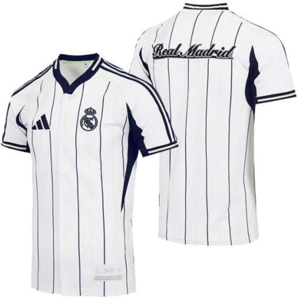 Real Madrid Édition Spéciale 25/26 - Maillot de Baseball