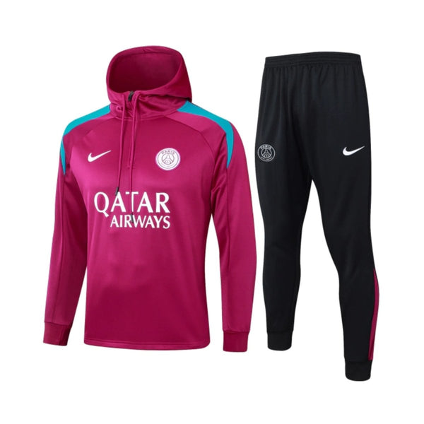 PSG 24/25 - Survêtement - 1/2 Zip à capuche