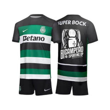 Kit Enfant - Sporting Domicile 24/25 - Édition Double Champion