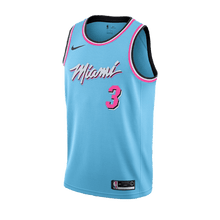 Miami Heat Dwyane Wade Nike City Edition - Bleu