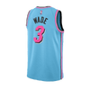 Miami Heat Dwyane Wade Nike City Edition - Bleu