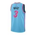 Miami Heat Dwyane Wade Nike City Edition - Bleu