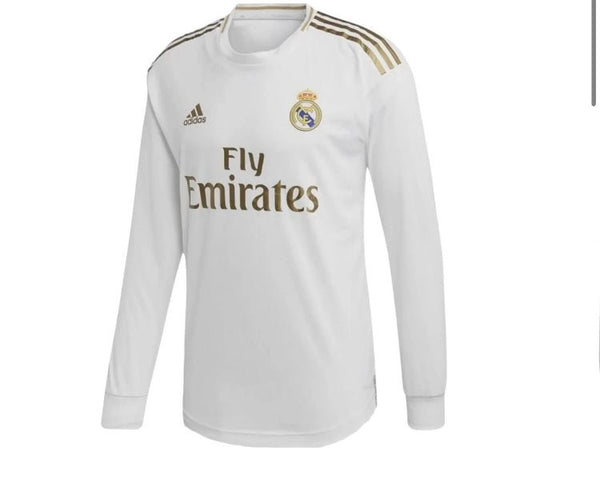 Real Madrid Domicile 19/20 - Manches Longues Kit Enfant