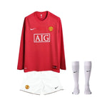 Ensemble Enfant - Manchester United Domicile 07/08 - Manches Longues