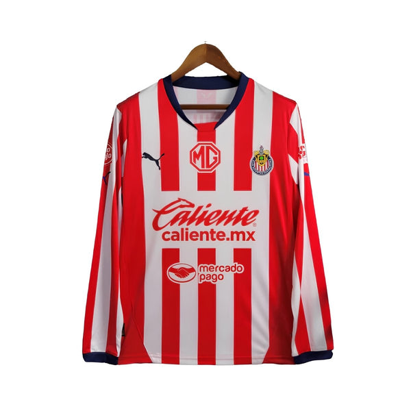 Chivas Guadalajara Domicile 24/25 - Manches Longues