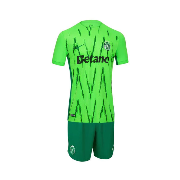 Kit Enfant - Sporting Troisième 24/25 - Édition Double Champion