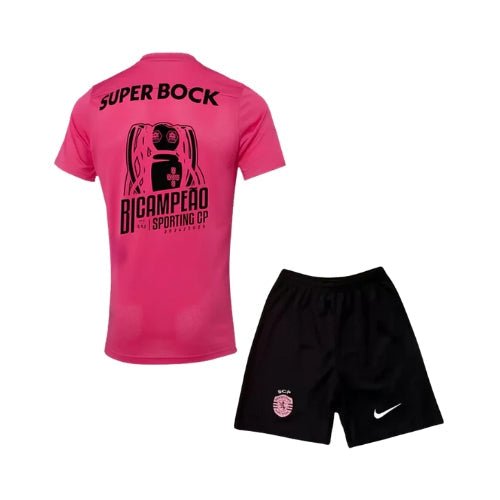 Ensemble Enfant - Sporting Édition Spéciale "Octobre Rose" 24/25 - Édition Double Champion