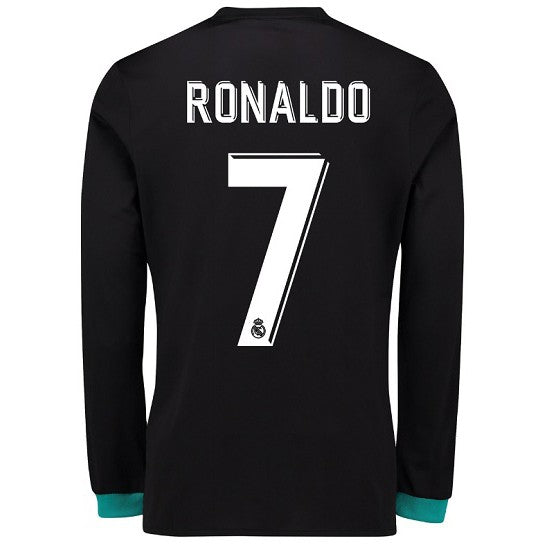 Real Madrid Alternative 17/18 - Ronaldo 7 - Manches Longues